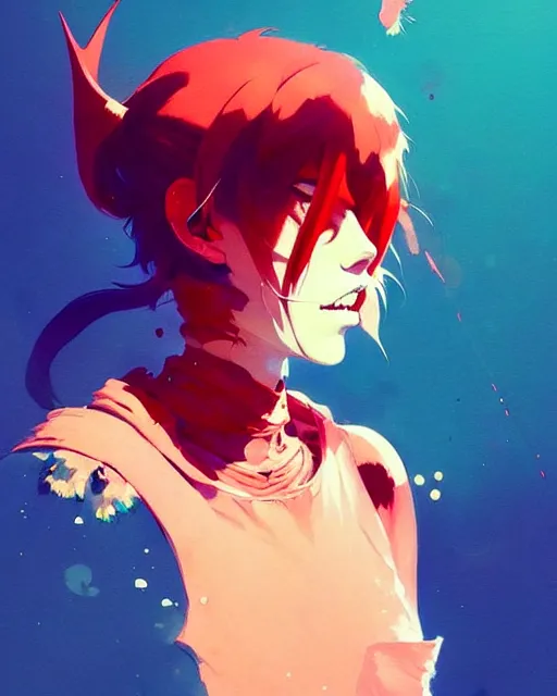 Image similar to an ultradetailed beautiful panting of a stylish gremlin, by conrad roset, greg rutkowski and makoto shinkai, trending on artstation