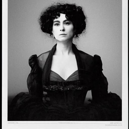 Prompt: Pulitzer prize portrait of Anna Karenina, from profile in the New York Times Magazine
