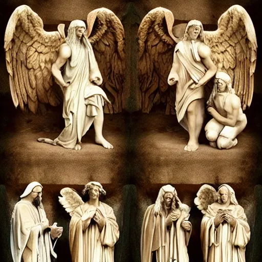 Image similar to bible acurate angels, Photoshot, realistic