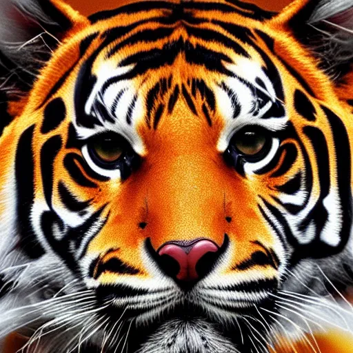 Prompt: a detailed digital art of steve buscemi tiger, 8k, ornate, intricate