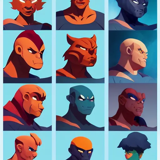 Image similar to face icon stylized minimalist thundercats, loftis, cory behance hd by jesper ejsing, by rhads, makoto shinkai and lois van baarle, ilya kuvshinov, rossdraws global illumination