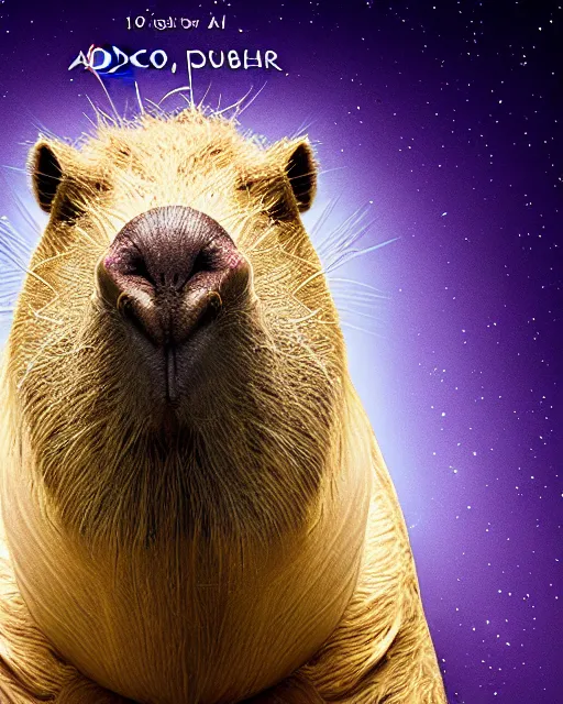 Image similar to a photo of a doctor who is also a capybara, 4 k, high quality, award winning photo