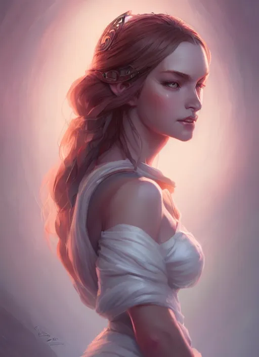 Image similar to goddess of beauty wide angle view, highly detailed, artgerm, cushart krenz, artstation, soft light, sharp focus, illustration, character design, concept art