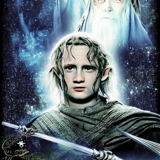 Image similar to starlight lord of the rings