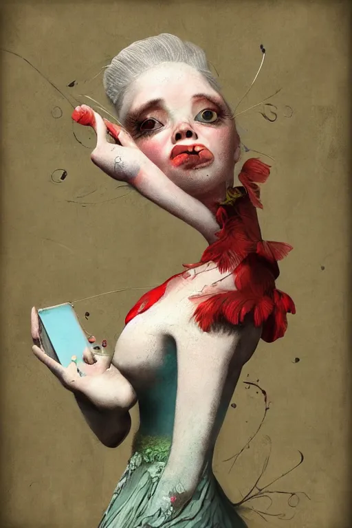 Image similar to The Ailment of Surprise, Chalk Art, by Ray Caesar, trending on artstation, artstationHD, artstationHQ, 4k, 8k