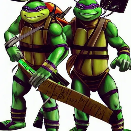 Prompt: Oh My God Tmnt Tmnt2012 Teenage Mutant Ninja Turtles Tmnt Human Teenage Ninja Turtles