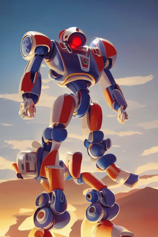 Image similar to metabots medabots medarotto medarot robot minimalist comics, behance hd by jesper ejsing, by rhads, makoto shinkai and lois van baarle, ilya kuvshinov, rossdraws global illumination ray tracing hdr radiating a glowing aura