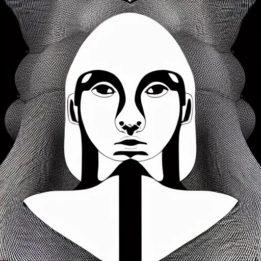 Image similar to white conceptual figurative post - morden monumental abstract portrait made by escher and piranesi, highly conceptual figurative art, intricate detailed illustration, illustration sharp geometrical detail, vector sharp graphic, controversial poster art, polish poster art