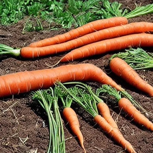 Image similar to how carrots grow