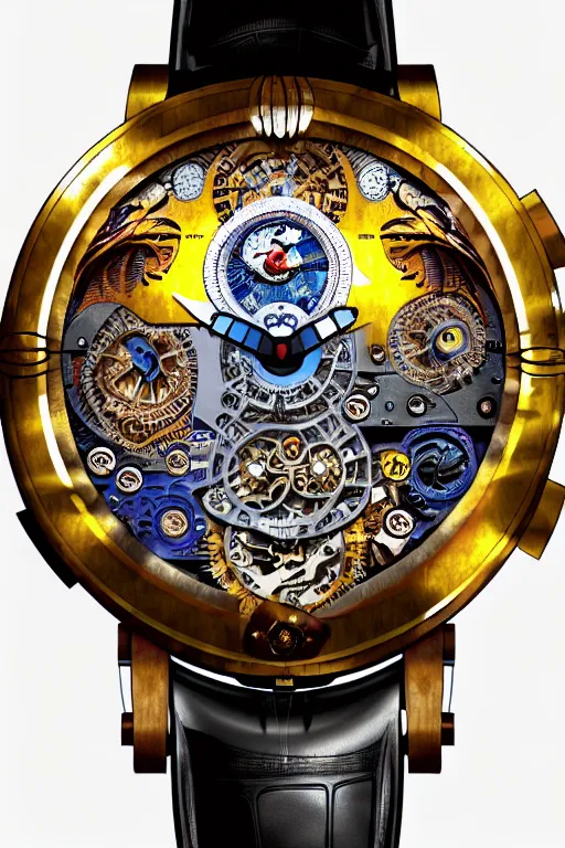 Prompt: intricate Pacman chronograph tourbillon clocks james gurney, dan luvisi, Petros Afshar, tim hildebrandt, liam wong, Mark Riddick, thomas kinkade, ernst haeckel, dan mumford, trending on artstation, josephine wall, WLOP, cgsociety by Gediminas Pranckevicius, trending on cgsociety and DeviantArt