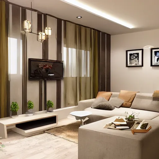 Image similar to bruno mangyoku living room design