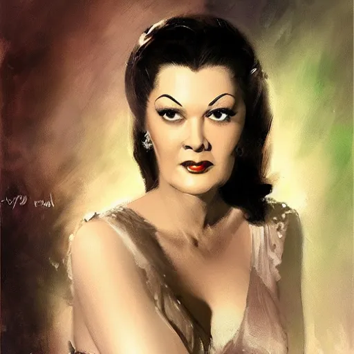 Prompt: yvonne di carlo by artist ruan jia