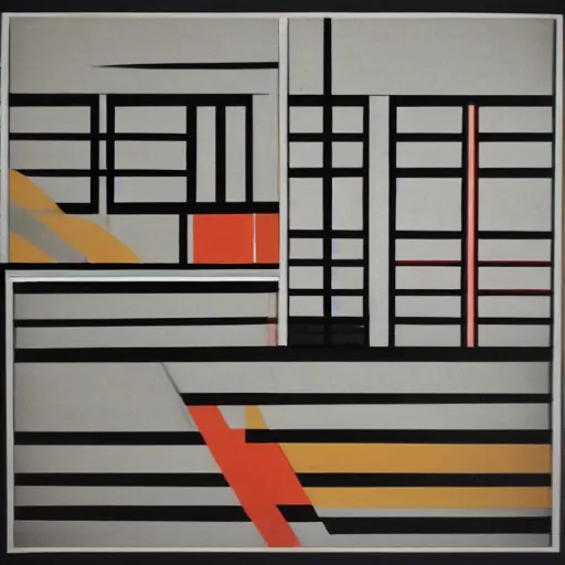 Image similar to bauhaus art