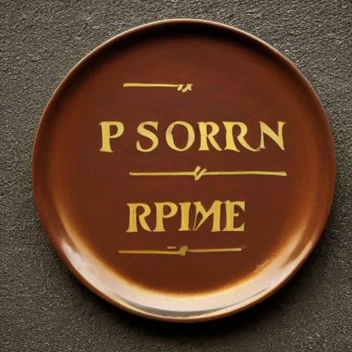 Image similar to inscription on the plate'error'