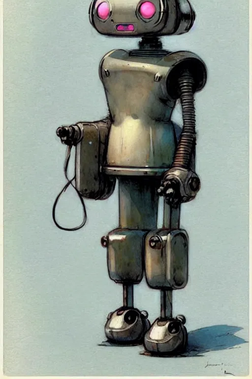 Image similar to ( ( ( ( ( 1 9 5 0 s retro future robot android 1 9 8 0 s robot rabbit. muted colors. ) ) ) ) ) by jean - baptiste monge!!!!!!!!!!!!!!!!!!!!!!!!!!!!!!