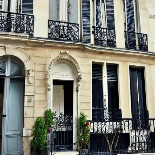 Image similar to a house in paris