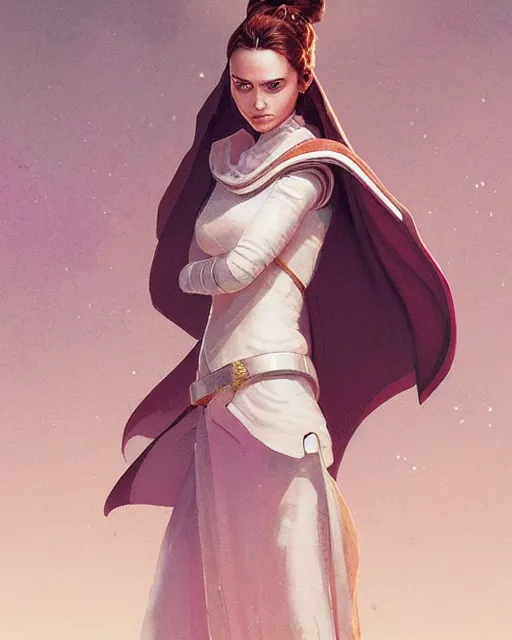 Image similar to Padme Amidala, full body, sharp details, sharp focus, elegant, highly detailed, illustration, by Jordan Grimmer and greg rutkowski and PiNe(パイネ) and 薯子Imoko and 香川悠作 and wlop and maya takamura, intricate, beautiful, Trending artstation, pixiv, digital Art