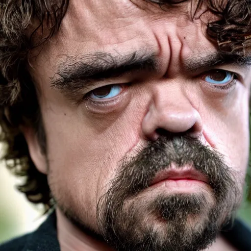 Image similar to peter dinklage by terry gilliam, hd, detailed, 4 k, award winning, cartoon