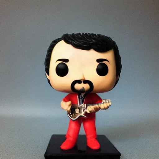 Image similar to billy joel funko pop from the 7 0's