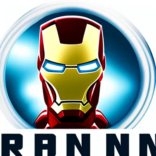 Prompt: iron man industries, company logo