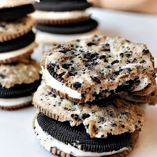 Image similar to Oreos with too much stuffing