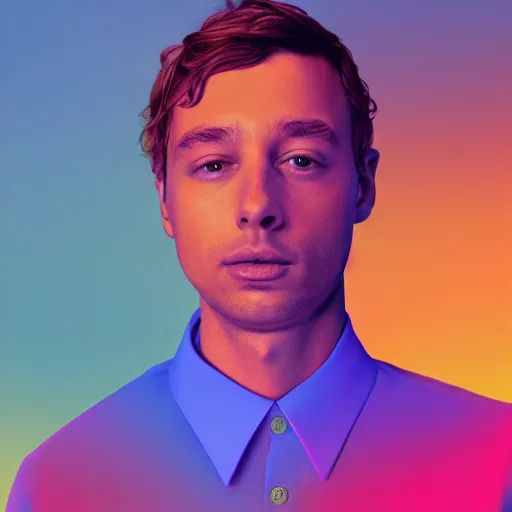 Image similar to flume album cover art, 4 k render, jonathan zawada