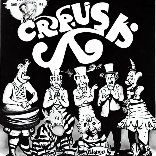 Prompt: circus mcgurkus, dr seuss