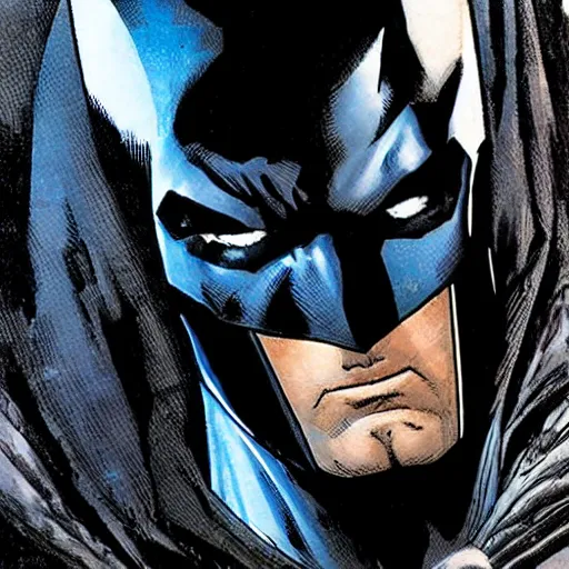 Image similar to batman portrait by jim lee