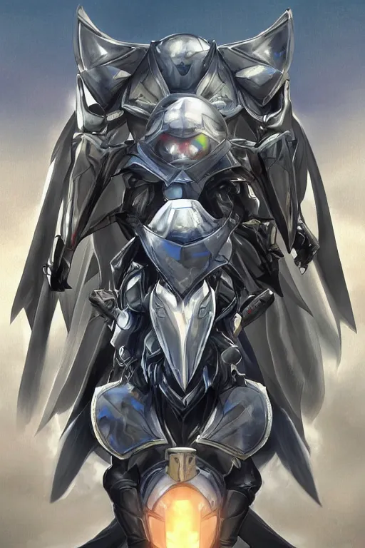 Image similar to helmet armor guardian destiny in witch queen illumination ray tracing hdr fanart arstation by sung choi robot ninja mask and eric pfeiffer and gabriel garza and casper konefal