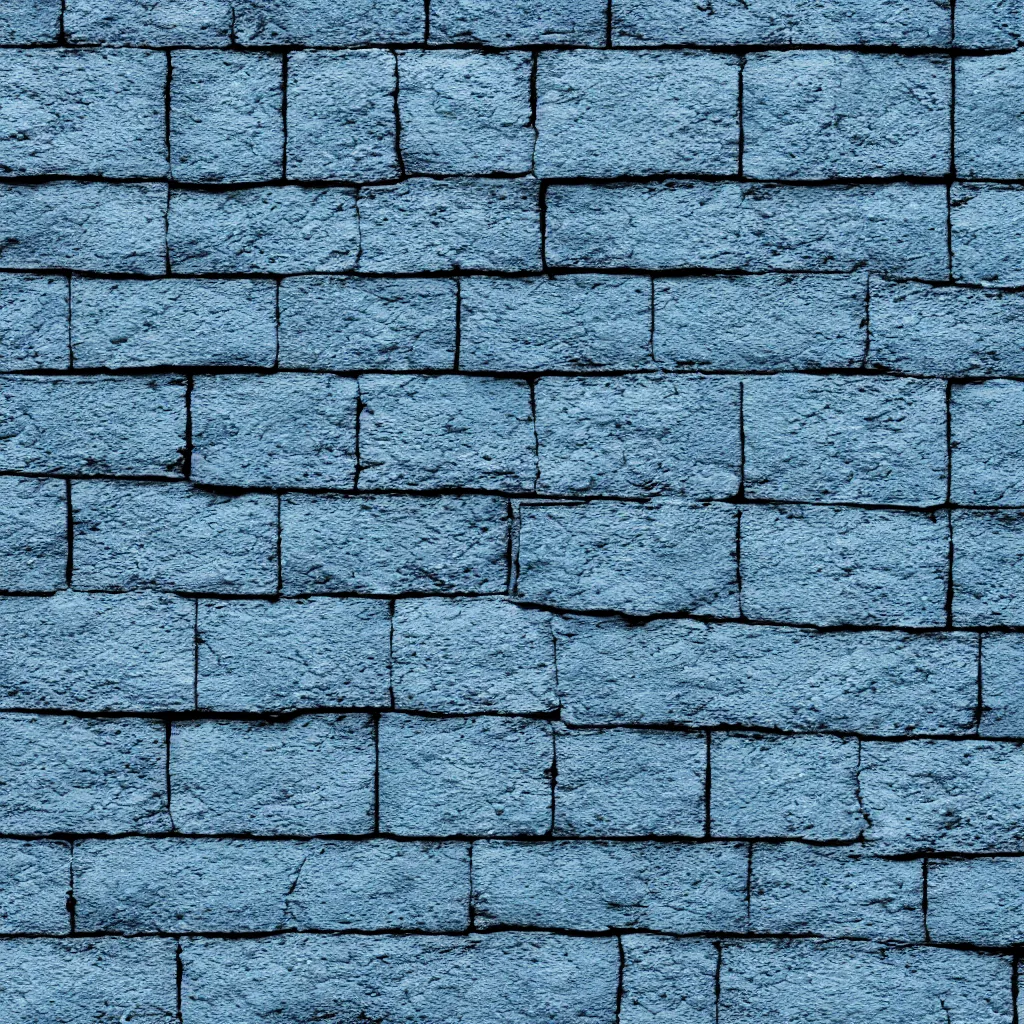 Prompt: blue brick texture, 4k