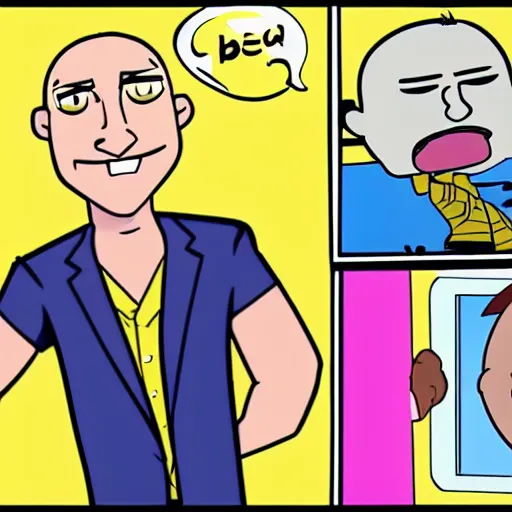 Image similar to johnny sins cartoon