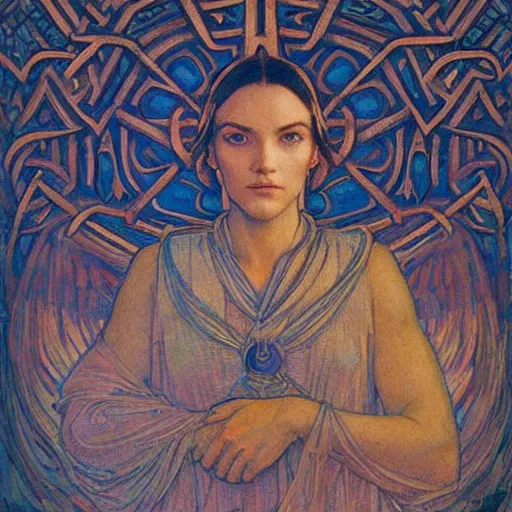 Image similar to Extreamly beautiful Eyes, Hypnotic Eyes, Emotional Eyes, by Annie Swynnerton and Nicholas Roerich and jean delville, glowing paper lanterns, strong dramatic cinematic lighting , ornate tiled architecture, lost civilizations, smooth, sharp focus, extremely detailed