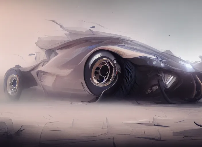 Image similar to a beautiful concept design of a supercar converted into offroad sport. car design by cory loftis, fenghua zhong, ryohei hase, ismail inceoglu and ruan jia. volumetric light.