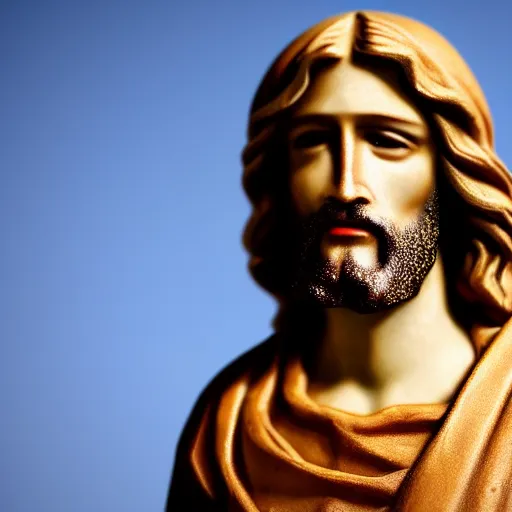 Prompt: the real face of jesus, realistic, 4 k, high quality, canon canon eos 5 d mark iv