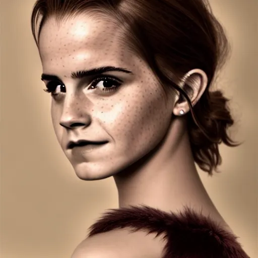 Image similar to emma watson on fire, stunning photography, studio photo,