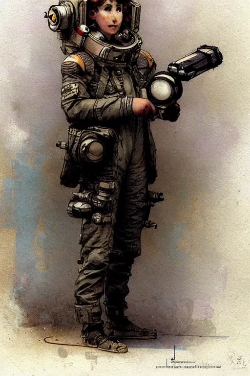 Prompt: ( ( ( ( ( 2 0 5 0 s retro future boy 1 0 old boy super scientest in space pirate mechanics costume full portrait.. muted colors. ) ) ) ) ) by jean - baptiste monge!!!!!!!!!!!!!!!!!!!!!!!!!!!!!! pose