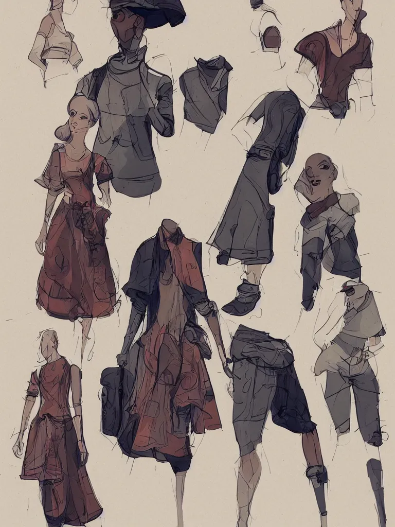 Image similar to clothing line by disney concept artists, blunt borders, rule of thirds