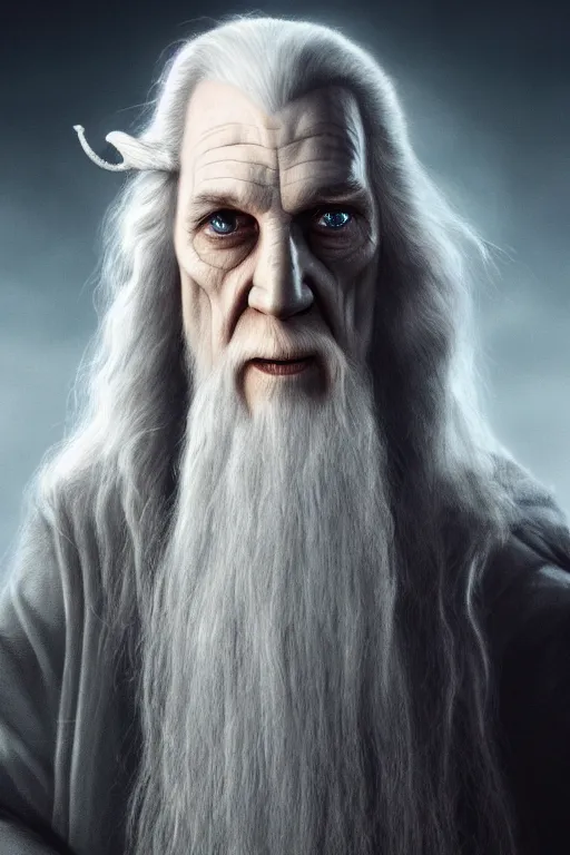 Prompt: Gandalf as Voldemort, photorealistic, hyper detailed, 4k