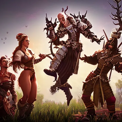 Image similar to a group icon for a discord group of people that play divinity original sin 2 definitive edition