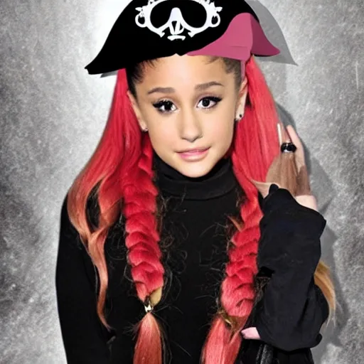 Prompt: ariana grande as a pirate