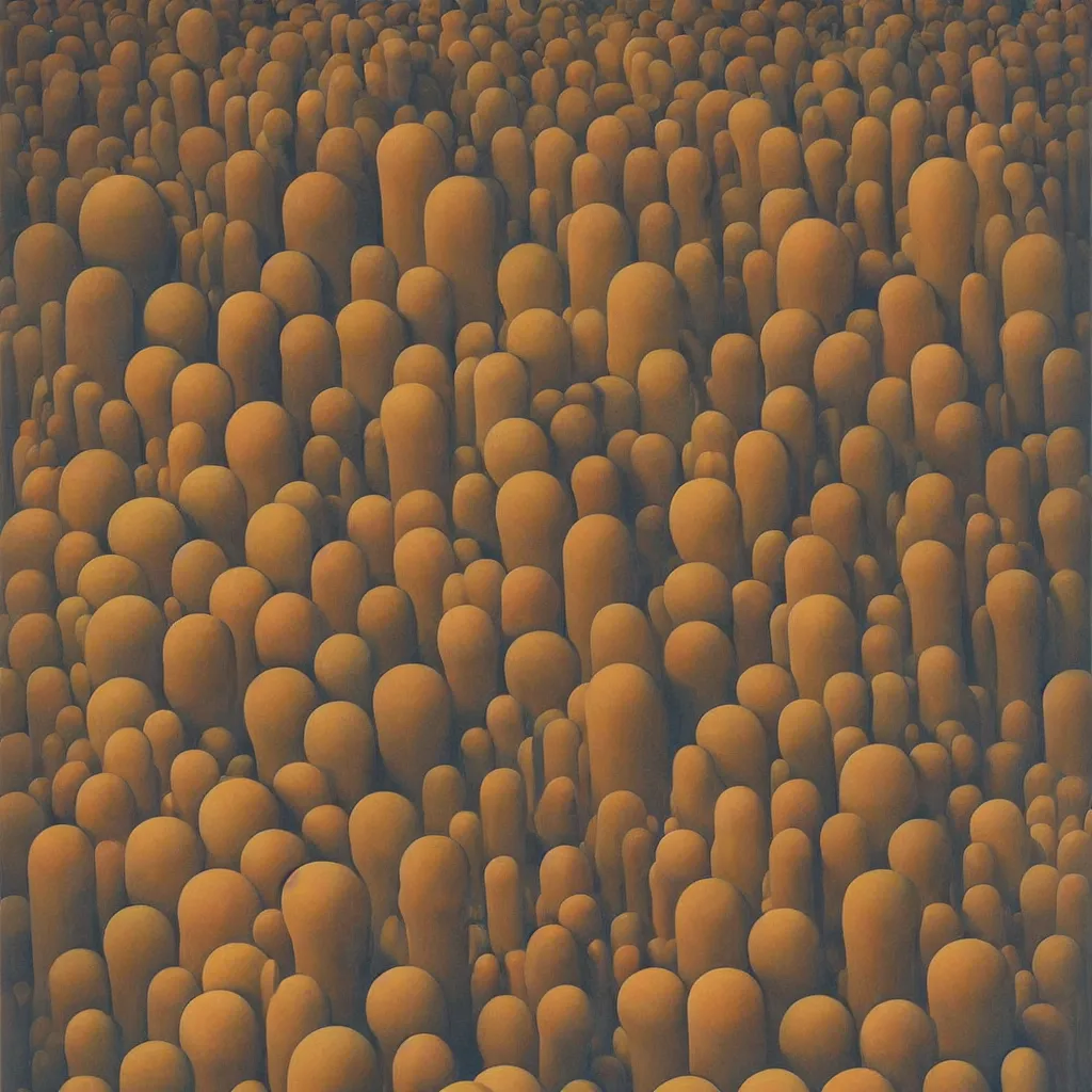 Image similar to a single! colorful! fungus tower clear empty sky, a high contrast!! ultradetailed photorealistic painting by george tooker, hard lighting, masterpiece