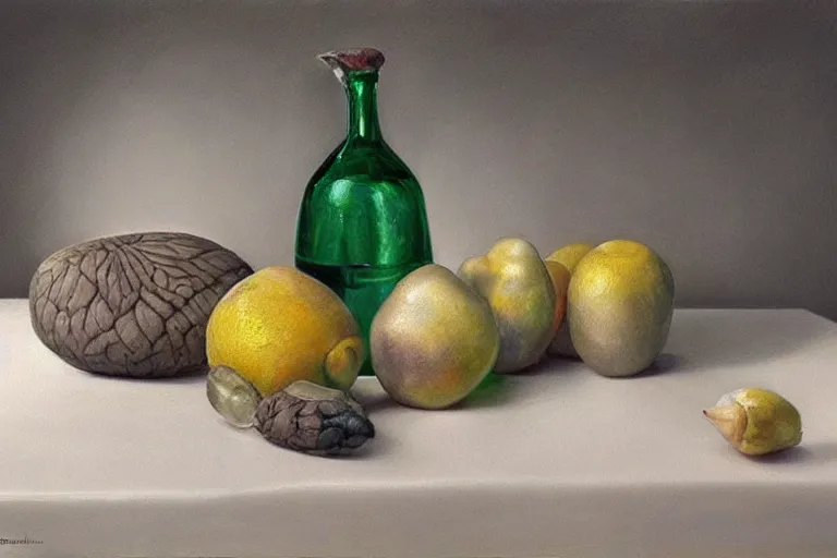 Image similar to a still life by paulette tavormina, extremely detailed, photorealistic, surrealism, dramatic lighting, smooth sharp focus