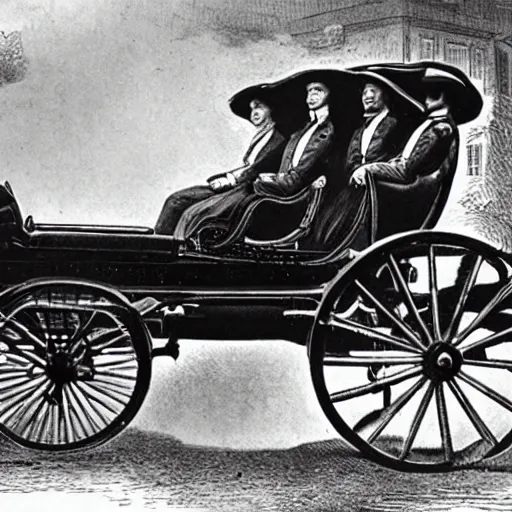 Image similar to a british automobile in the 1 8 7 0 s