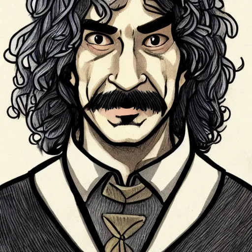 Image similar to precisely drawn illustration of inigo montoya drawn in the style of studio ghibli, full color, anime, manga style