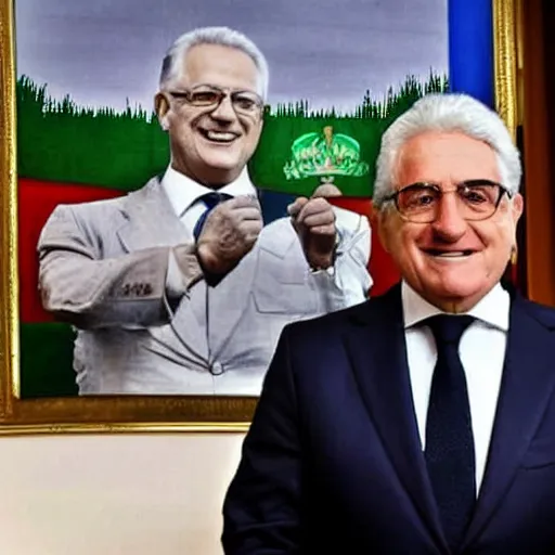 Image similar to fraws parliamo di videogiochi meeting president sergio mattarella and becoming the next italia prime minister