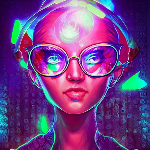 Image similar to skill magic geek inside matrix deepdream radiating a glowing aura stuff loot legends stylized digital illustration video game icon artstation lois van baarle, ilya kuvshinov, rossdraws,