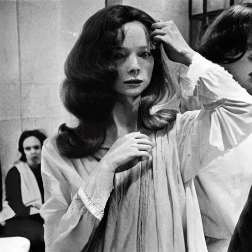 Image similar to suspiria, 1 9 7 7, behind the scenes