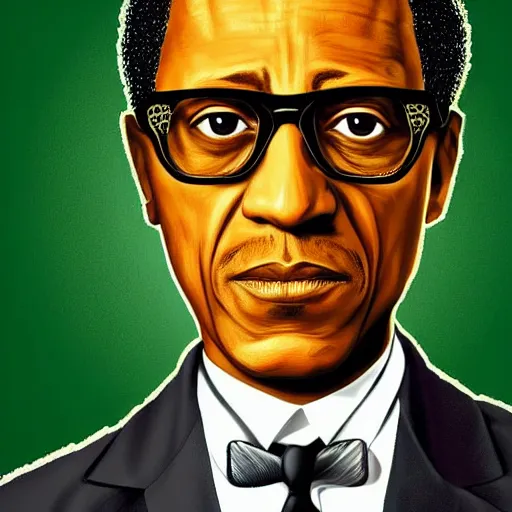 Prompt: gustavo fring portrait, very detailed