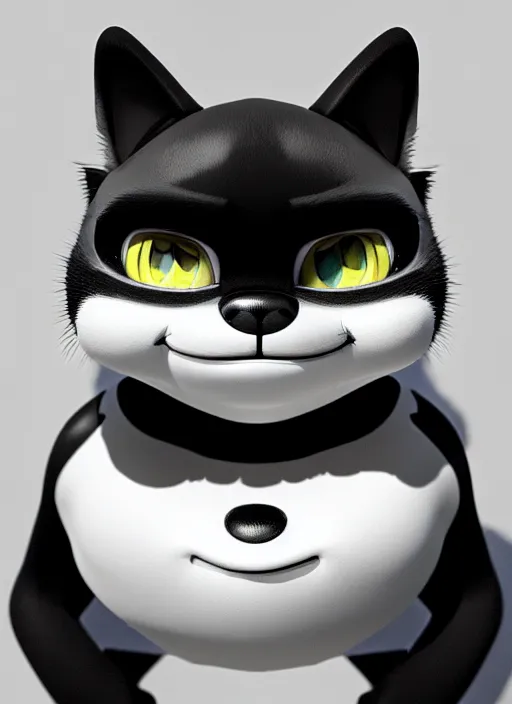 Prompt: photo of a gorgeous Felix the cat in the style of stefan kostic, realistic, sharp focus, 8k high definition, insanely detailed, intricate, elegant, art by stanley lau and artgerm