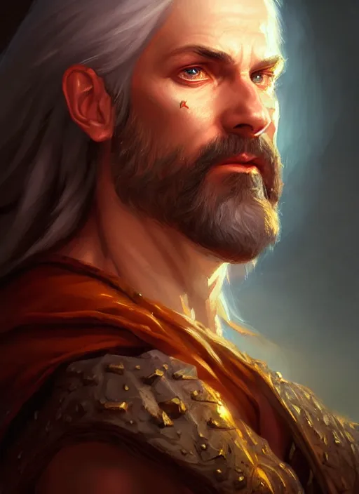 Prompt: a _ fantasy _ style _ portrait _ painting _ of god rpg dnd oil _ painting _ unreal _ 5 _ daz. _ rpg _ portrait _ extremely _ detailed _ artgerm _ greg _ rutkowski _ greg